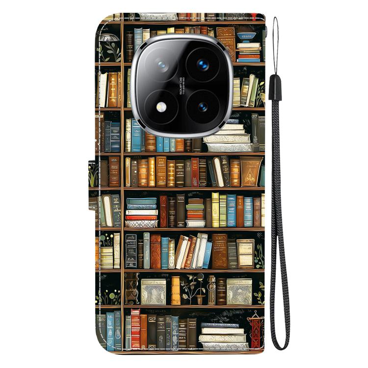 For Redmi Note 14 Pro 5G / Note 14 Pro+ 5G Crystal Texture Colored Drawing Leather Phone Case