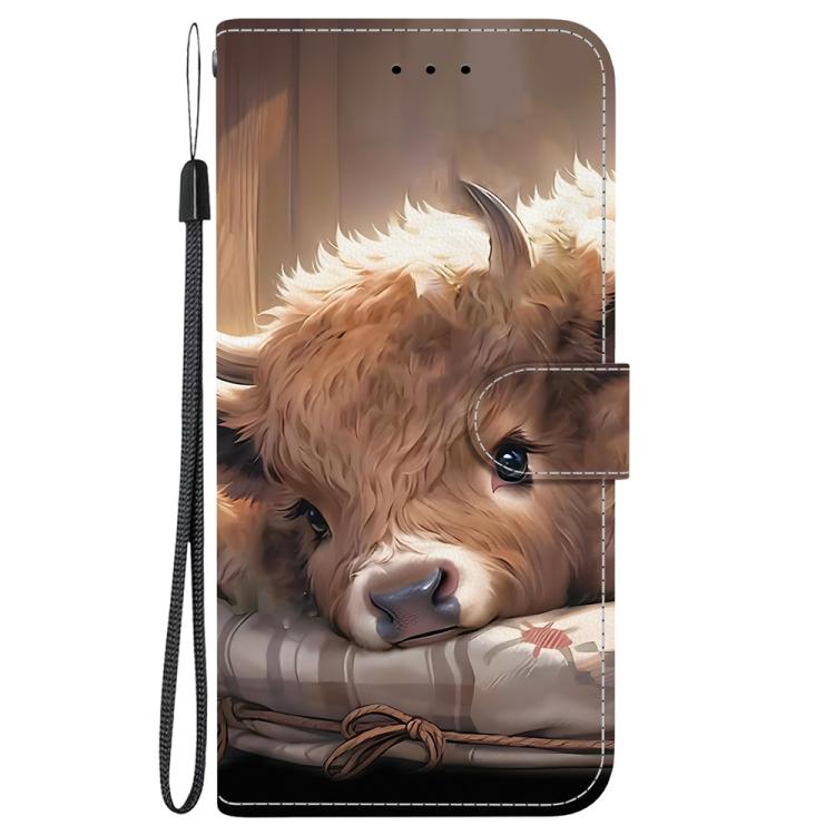 For Redmi Note 13 Pro+ 5G Crystal Texture Colored Drawing Leather Phone Case
