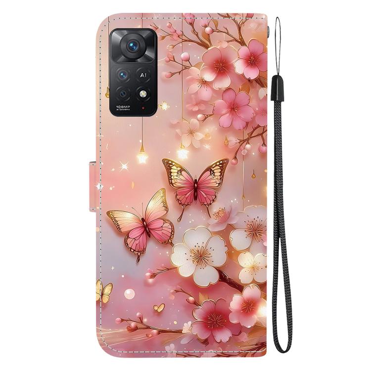 For Redmi Note 12 Pro 4G / Note 11 Pro 4G / 5G Crystal Texture Colored Drawing Leather Phone Case