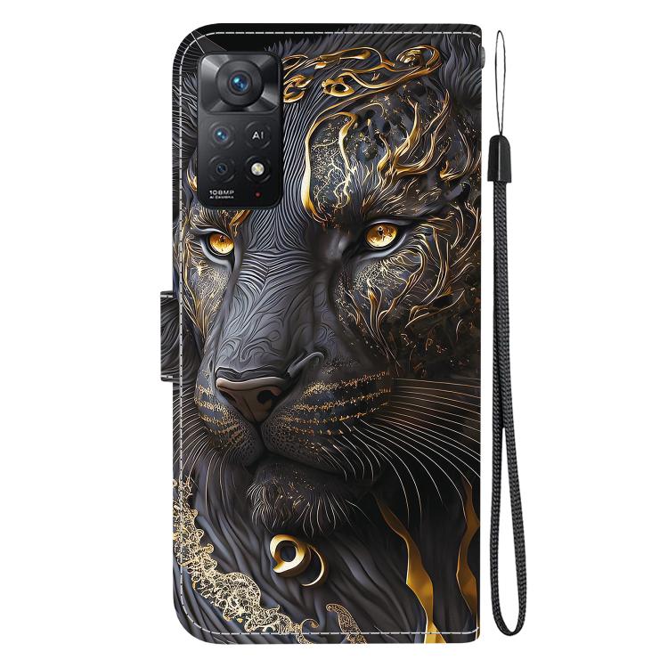 For Redmi Note 12 Pro 4G / Note 11 Pro 4G / 5G Crystal Texture Colored Drawing Leather Phone Case