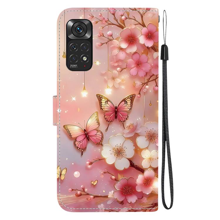 For Redmi Note 11 Global / Note 11S Crystal Texture Colored Drawing Leather Phone Case