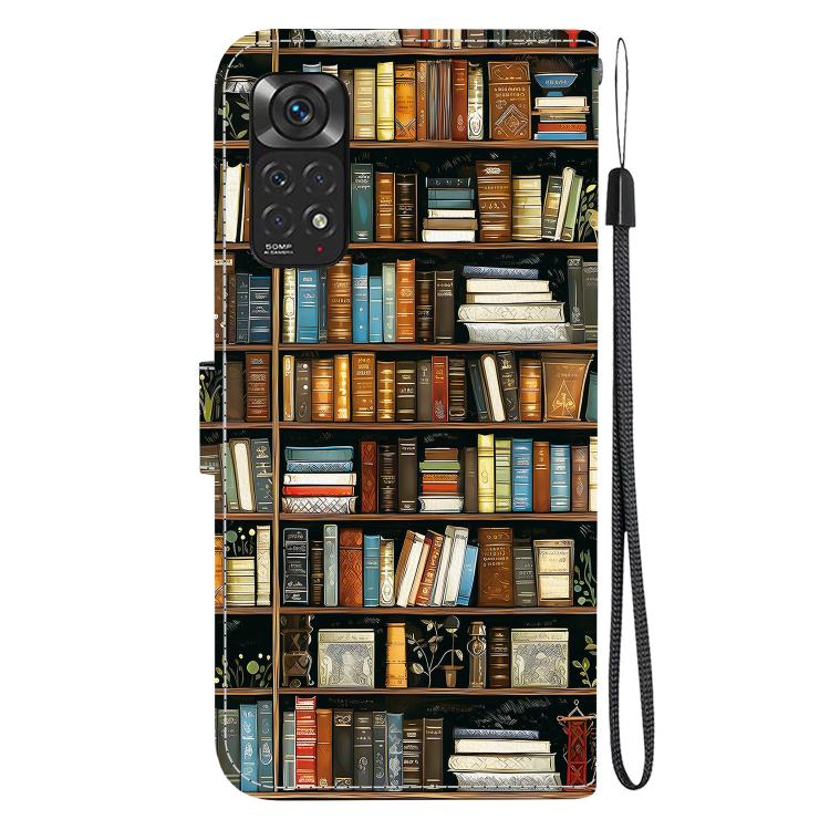 For Redmi Note 11 Global / Note 11S Crystal Texture Colored Drawing Leather Phone Case