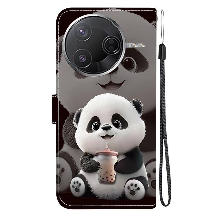 For Redmi K80 / K80 Pro / Xiaomi Poco F7 Pro Crystal Texture Colored Drawing Leather Phone Case