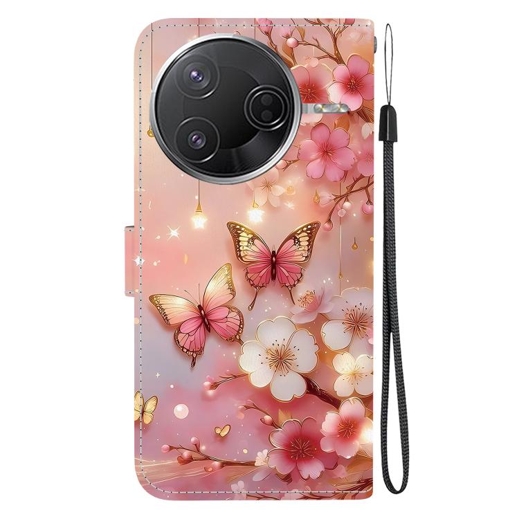 For Redmi K80 / K80 Pro / Xiaomi Poco F7 Pro Crystal Texture Colored Drawing Leather Phone Case