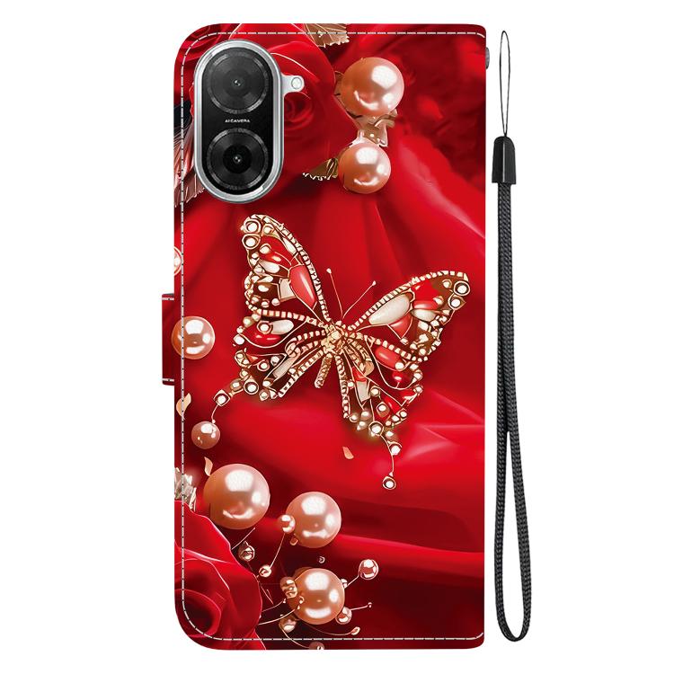 For Redmi A5 4G 173.3mm Crystal Texture Colored Drawing Leather Phone Case