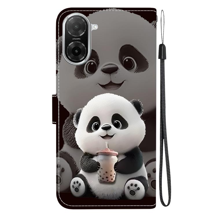 For Redmi A5 4G 171.7mm Crystal Texture Colored Drawing Leather Phone Case