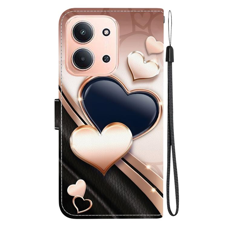 For Redmi 15C 5G / 4G EU 173mm / Poco C85 5G Crystal Texture Colored Drawing Leather Phone Case