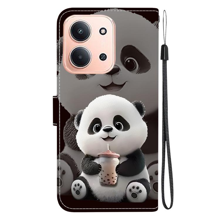 For Redmi 15C 5G / 4G EU 173mm / Poco C85 5G Crystal Texture Colored Drawing Leather Phone Case