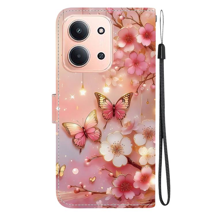 For Redmi 15C 5G / 4G EU 173mm / Poco C85 5G Crystal Texture Colored Drawing Leather Phone Case
