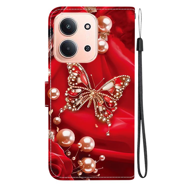 For Redmi 15C 5G / 4G EU 173mm / Poco C85 5G Crystal Texture Colored Drawing Leather Phone Case