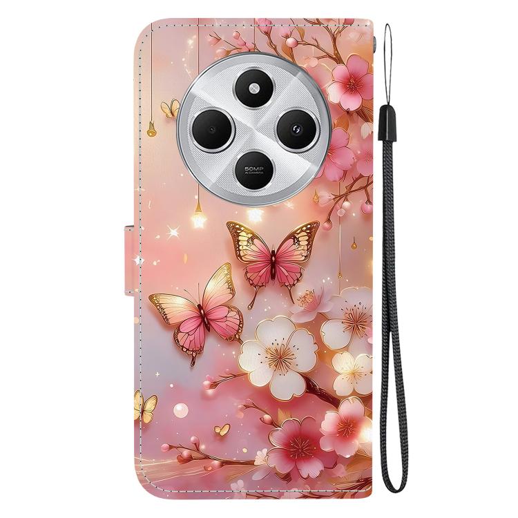 For Redmi 14C 4G / A4 5G / A3 Pro Crystal Texture Colored Drawing Leather Phone Case