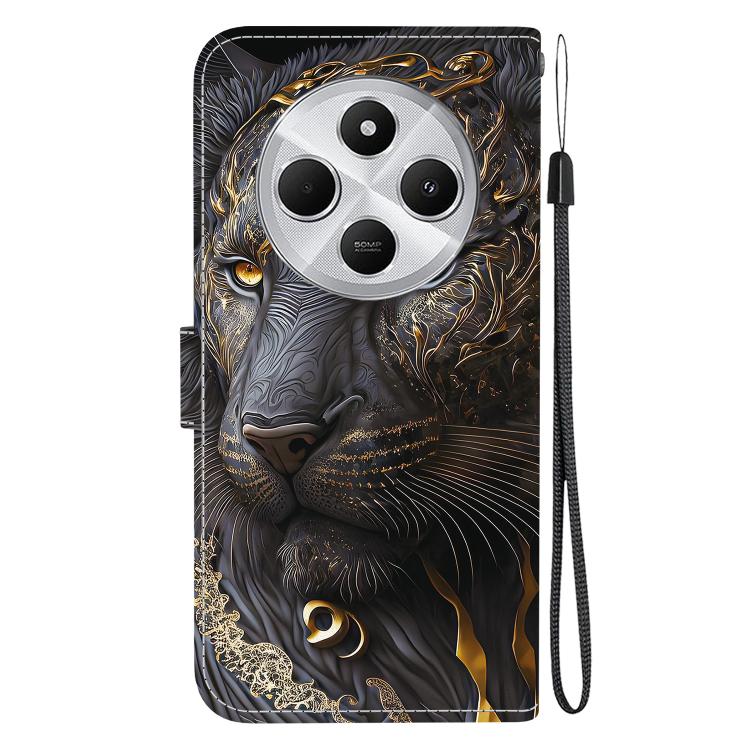 For Redmi 14C 4G / A4 5G / A3 Pro Crystal Texture Colored Drawing Leather Phone Case