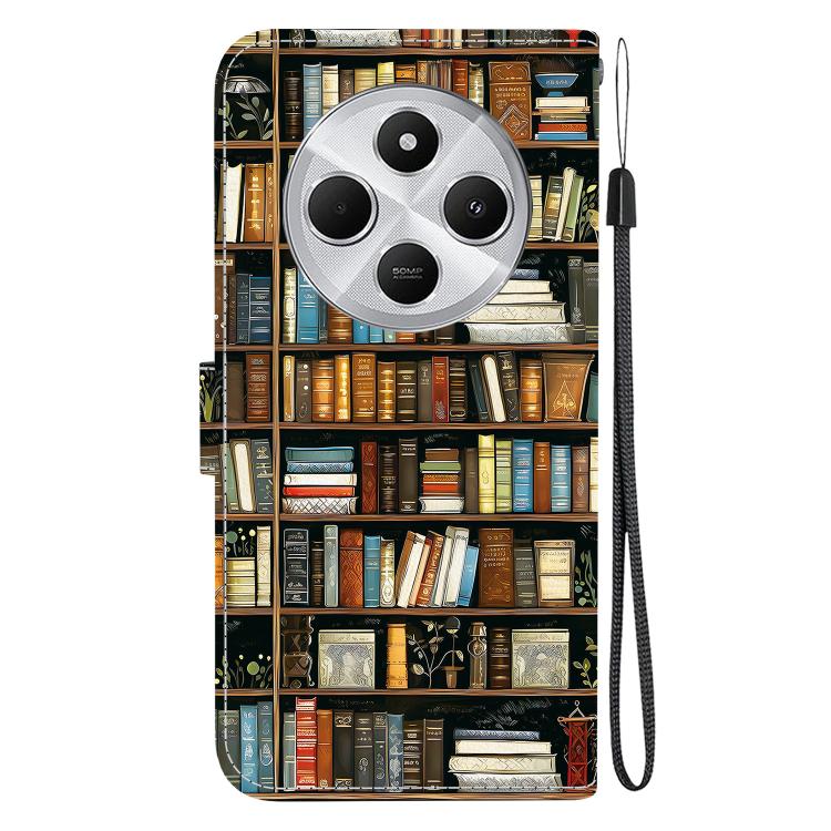For Redmi 14C 4G / A4 5G / A3 Pro Crystal Texture Colored Drawing Leather Phone Case