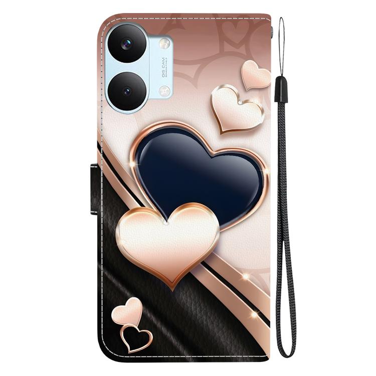 For Redmi Turbo 5 Max 5G / Poco X8 Pro Max 5G Crystal Texture Colored Drawing Leather Phone Case