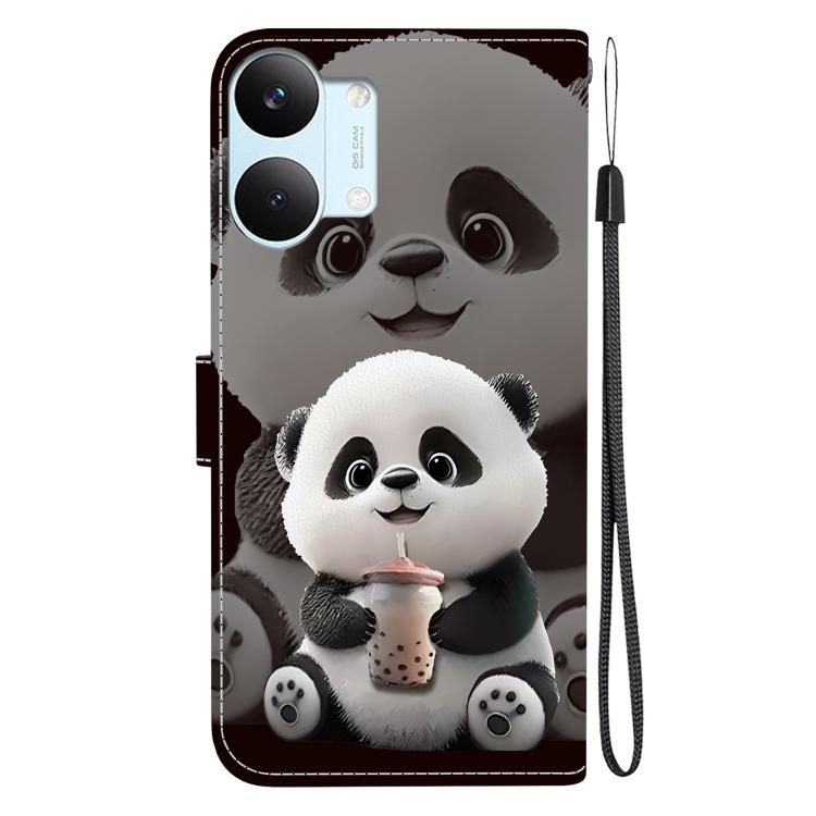 For Redmi Turbo 5 Max 5G / Poco X8 Pro Max 5G Crystal Texture Colored Drawing Leather Phone Case