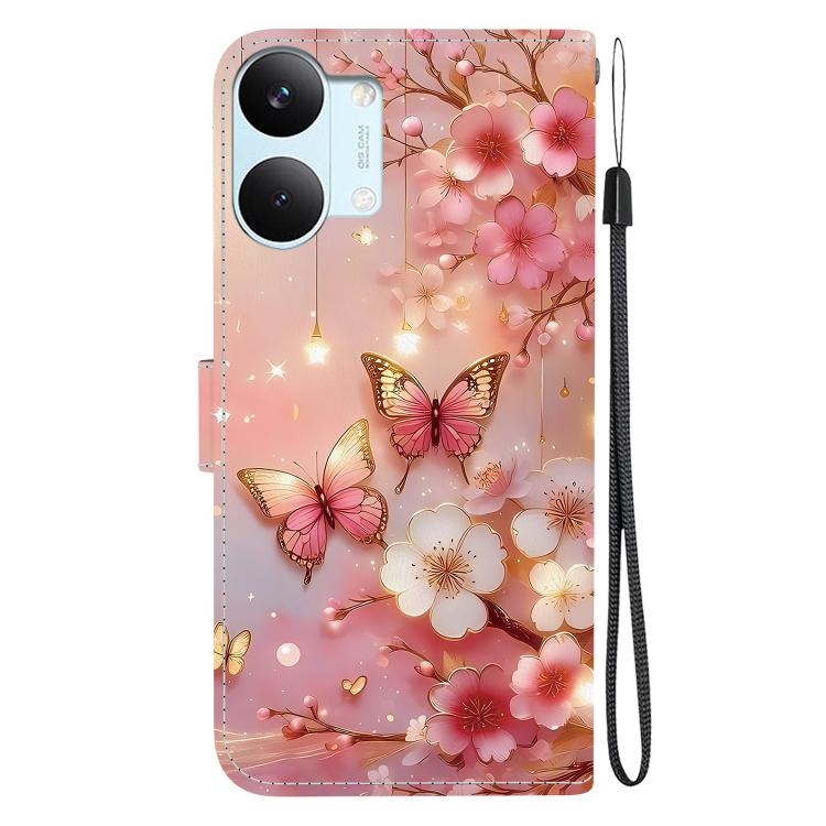 For Redmi Turbo 5 Max 5G / Poco X8 Pro Max 5G Crystal Texture Colored Drawing Leather Phone Case