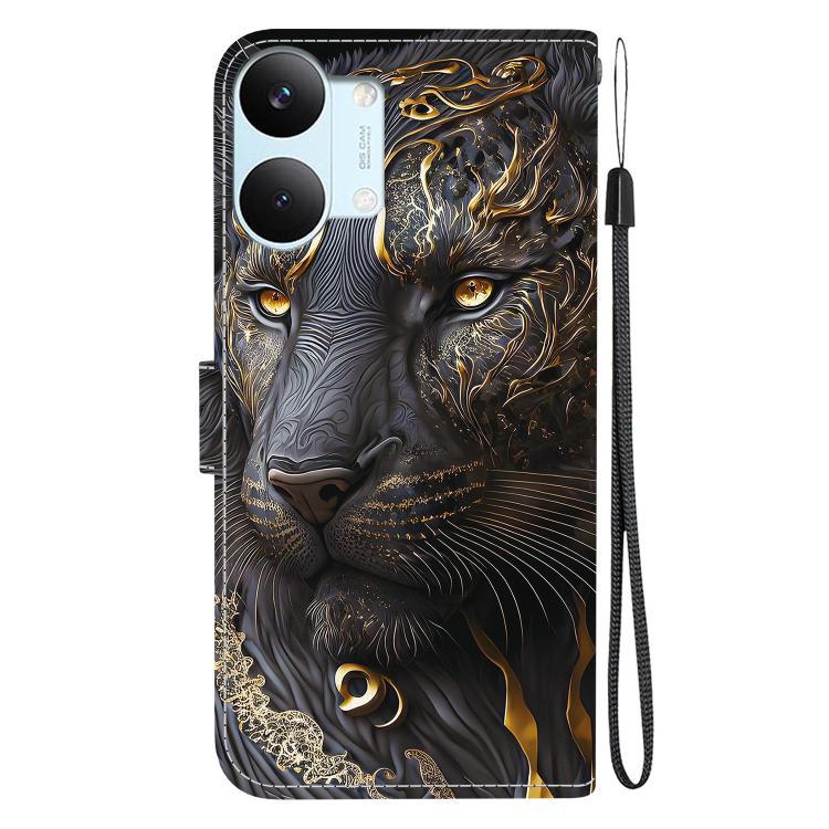 For Redmi Turbo 5 Max 5G / Poco X8 Pro Max 5G Crystal Texture Colored Drawing Leather Phone Case