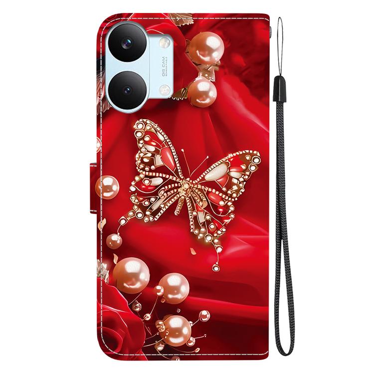 For Redmi Turbo 5 Max 5G / Poco X8 Pro Max 5G Crystal Texture Colored Drawing Leather Phone Case