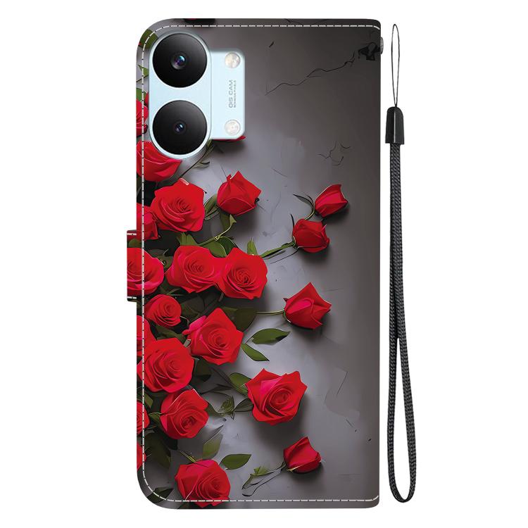 For Redmi Turbo 5 Max 5G / Poco X8 Pro Max 5G Crystal Texture Colored Drawing Leather Phone Case