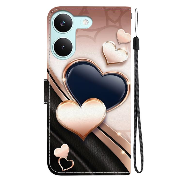 For Redmi Turbo 5 5G / Poco X8 Pro 5G Crystal Texture Colored Drawing Leather Phone Case