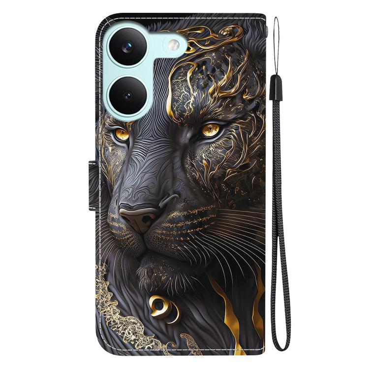 For Redmi Turbo 5 5G / Poco X8 Pro 5G Crystal Texture Colored Drawing Leather Phone Case