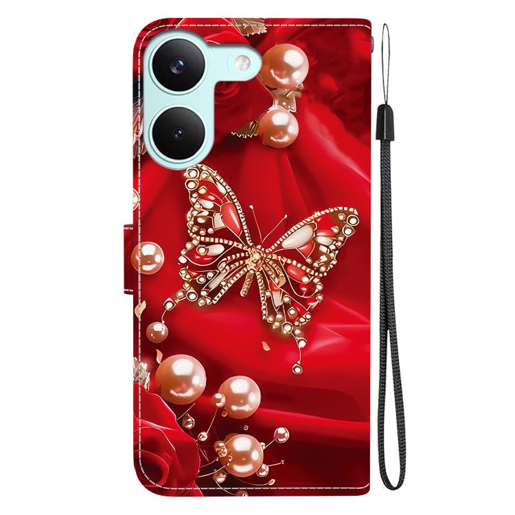 For Redmi Turbo 5 5G / Poco X8 Pro 5G Crystal Texture Colored Drawing Leather Phone Case