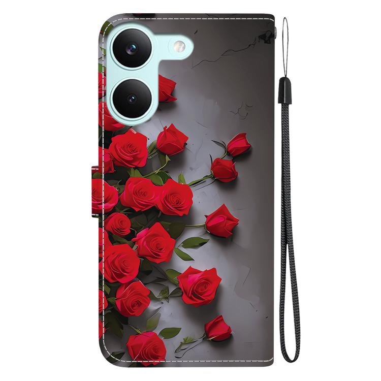 For Redmi Turbo 5 5G / Poco X8 Pro 5G Crystal Texture Colored Drawing Leather Phone Case