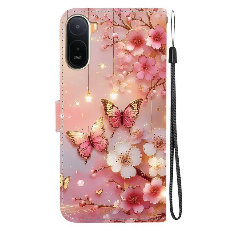 For Redmi A7 Pro 4G / 5G 171mm / Poco C85x 5G Crystal Texture Colored Drawing Leather Phone Case