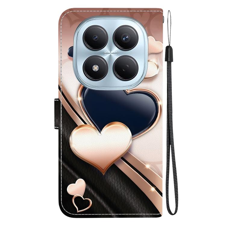 For Redmi Note 15 Pro 4G Global 163.2mm Crystal Texture Colored Drawing Leather Phone Case