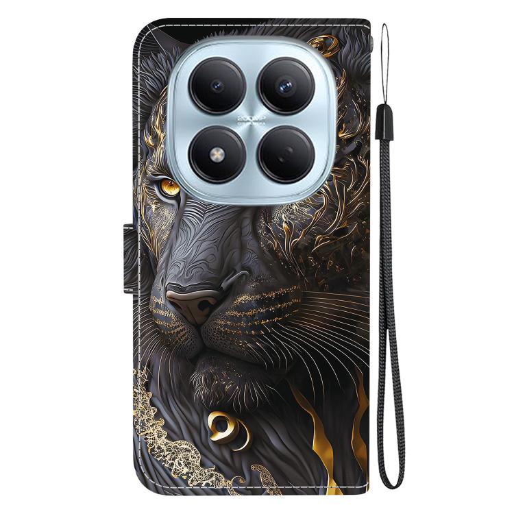 For Redmi Note 15 Pro 4G Global 163.2mm Crystal Texture Colored Drawing Leather Phone Case