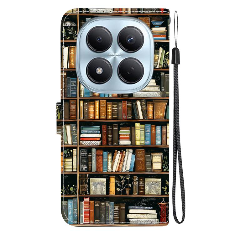 For Redmi Note 15 Pro 4G Global 163.2mm Crystal Texture Colored Drawing Leather Phone Case