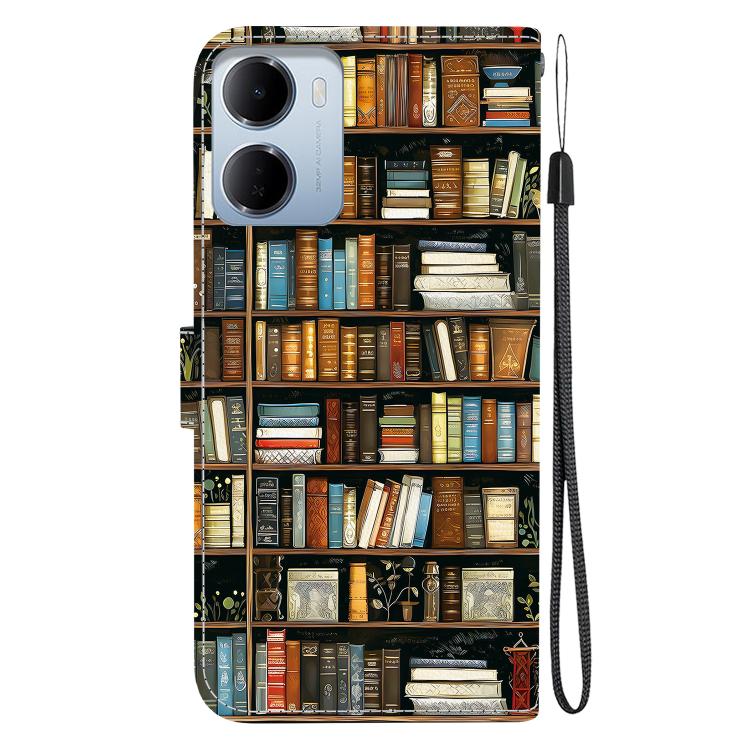 For Redmi 15a 5G Crystal Texture Colored Drawing Leather Phone Case