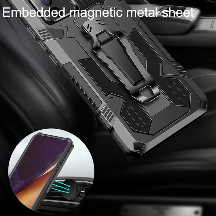 For Samsung Galaxy Note20 Machine Armor Warrior Shockproof PC + TPU Protective Case