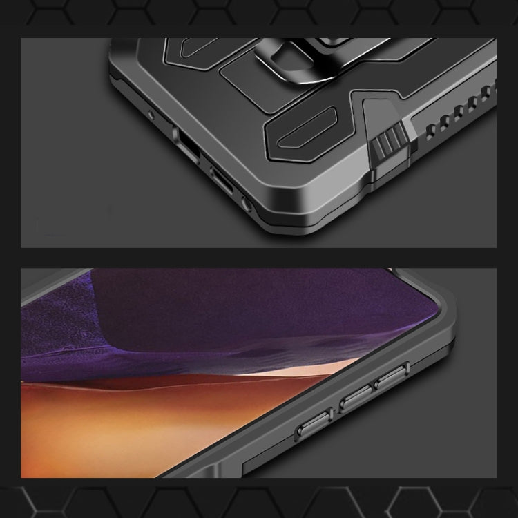 For Samsung Galaxy Note20 Machine Armor Warrior Shockproof PC + TPU Protective Case