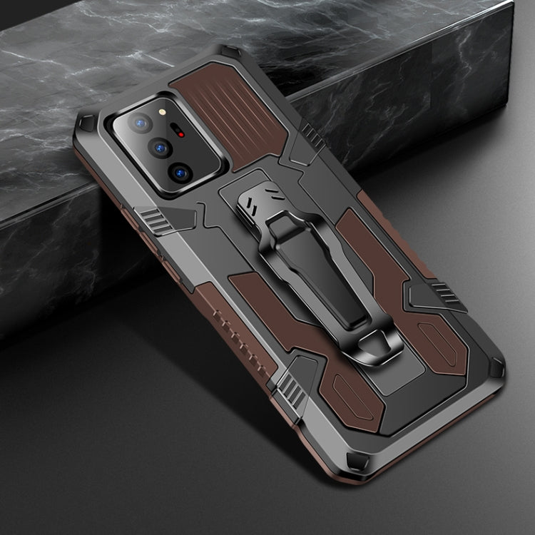 For Samsung Galaxy Note20 Machine Armor Warrior Shockproof PC + TPU Protective Case