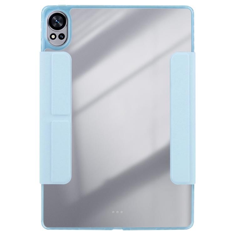 For Huawei MatePad Air 12 2024 Magnetic Detachable Dual-Clasp Acrylic Deformation Leather Tablet Case