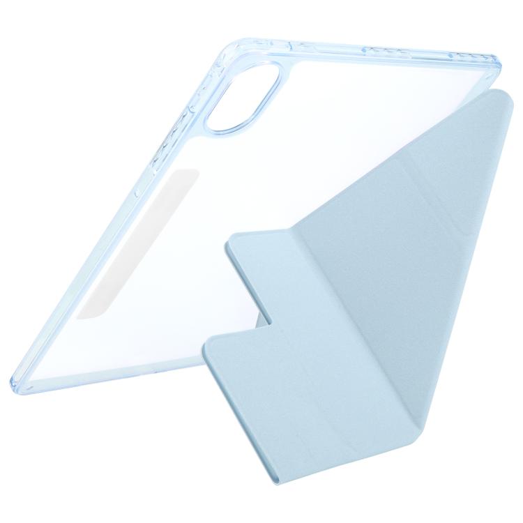 For Huawei MatePad Air 12 2024 Magnetic Detachable Dual-Clasp Acrylic Deformation Leather Tablet Case