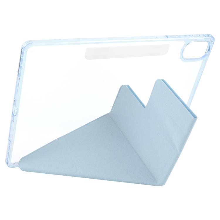 For Huawei MatePad Air 12 2024 Magnetic Detachable Dual-Clasp Acrylic Deformation Leather Tablet Case