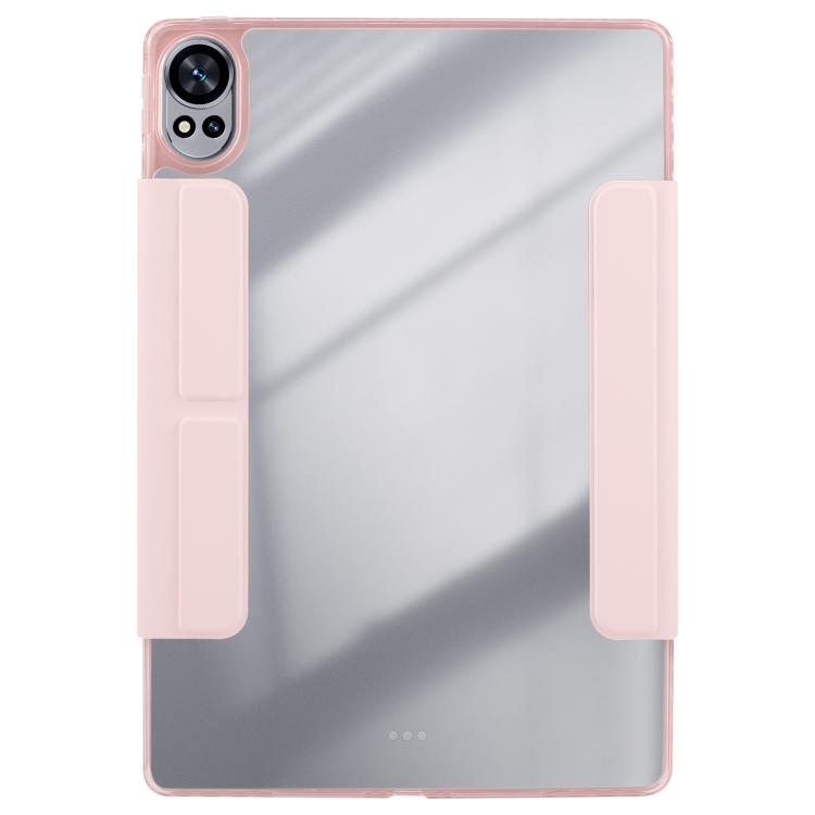 For Huawei MatePad Air 12 2024 Magnetic Detachable Dual-Clasp Acrylic Deformation Leather Tablet Case