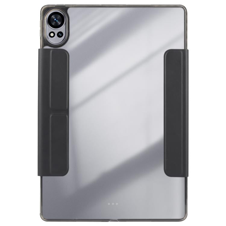 For Huawei MatePad Air 12 2024 Magnetic Detachable Dual-Clasp Acrylic Deformation Leather Tablet Case