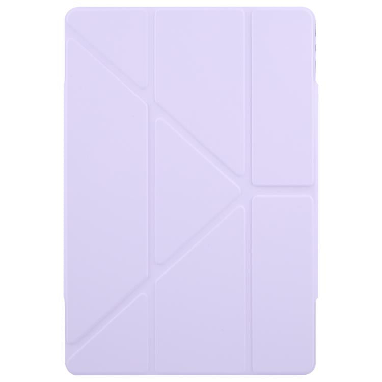 For Huawei MatePad Air 12 2024 Magnetic Detachable Dual-Clasp Acrylic Deformation Leather Tablet Case