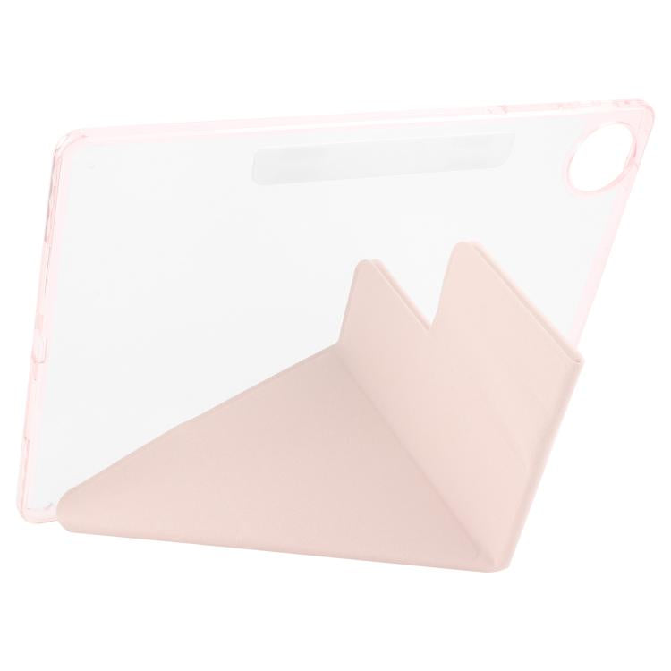 For Huawei MatePad Pro 12.2 2024 Magnetic Detachable Dual-Clasp Acrylic Deformation Leather Tablet Case