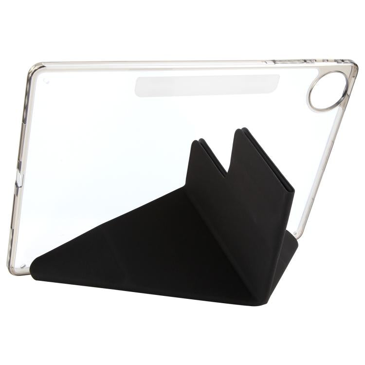 For Huawei MatePad Pro 12.2 2024 Magnetic Detachable Dual-Clasp Acrylic Deformation Leather Tablet Case