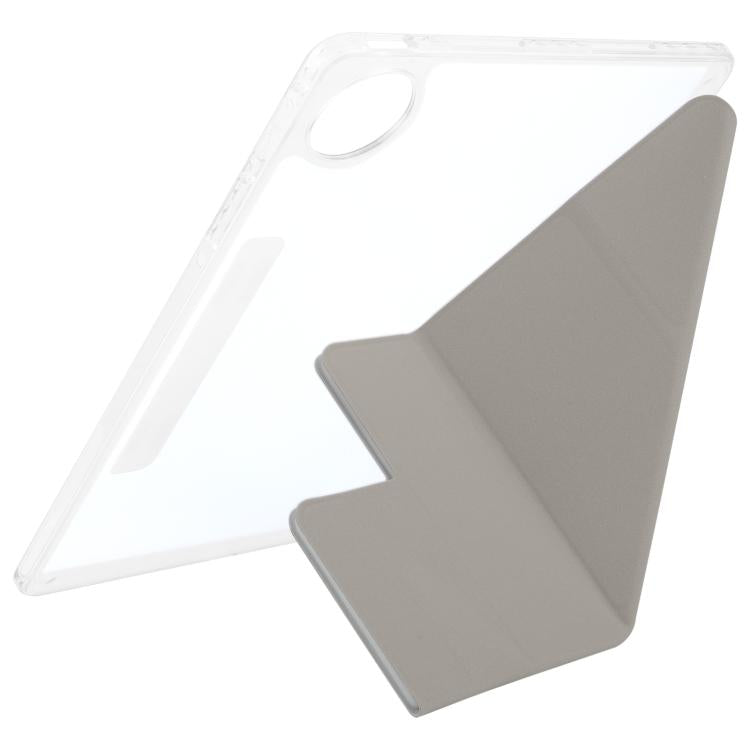 For Huawei MatePad Pro 12.2 2024 Magnetic Detachable Dual-Clasp Acrylic Deformation Leather Tablet Case