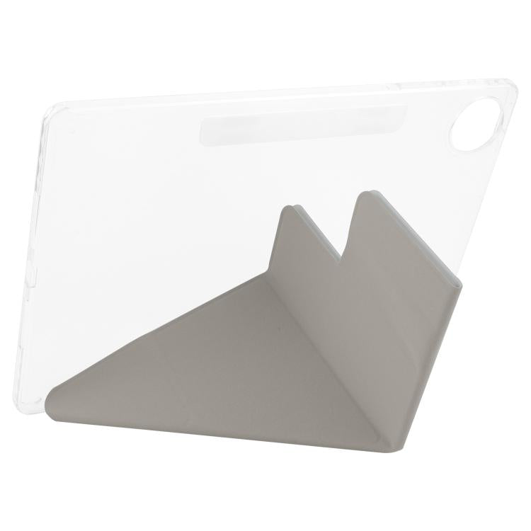 For Huawei MatePad Pro 12.2 2024 Magnetic Detachable Dual-Clasp Acrylic Deformation Leather Tablet Case