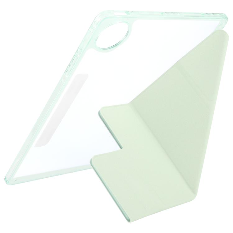 For Huawei MatePad Pro 12.2 2024 Magnetic Detachable Dual-Clasp Acrylic Deformation Leather Tablet Case
