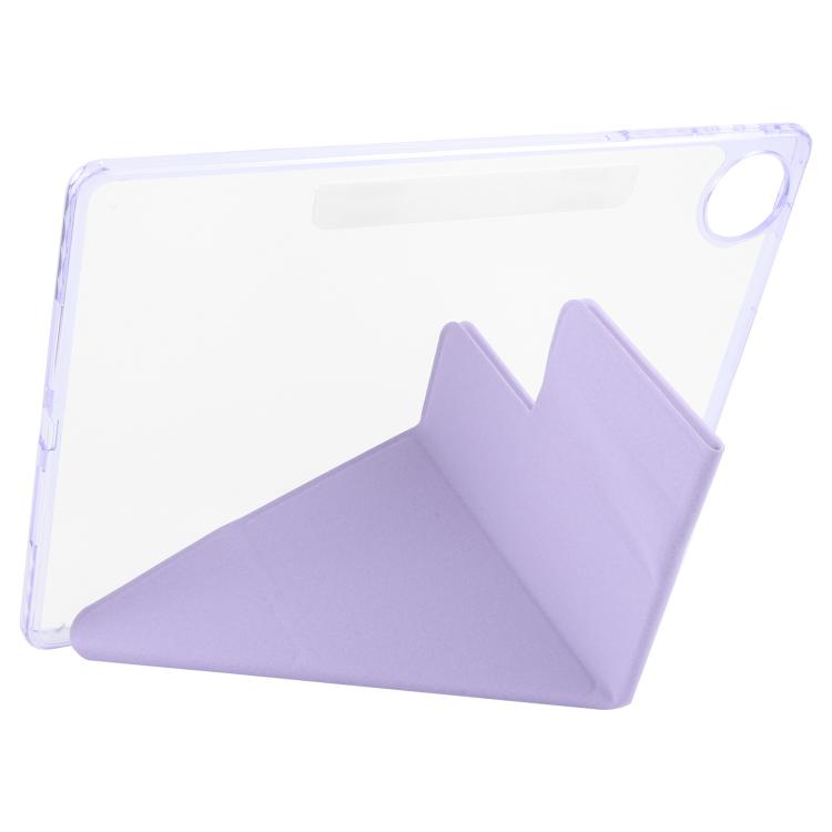 For Huawei MatePad Pro 12.2 2024 Magnetic Detachable Dual-Clasp Acrylic Deformation Leather Tablet Case
