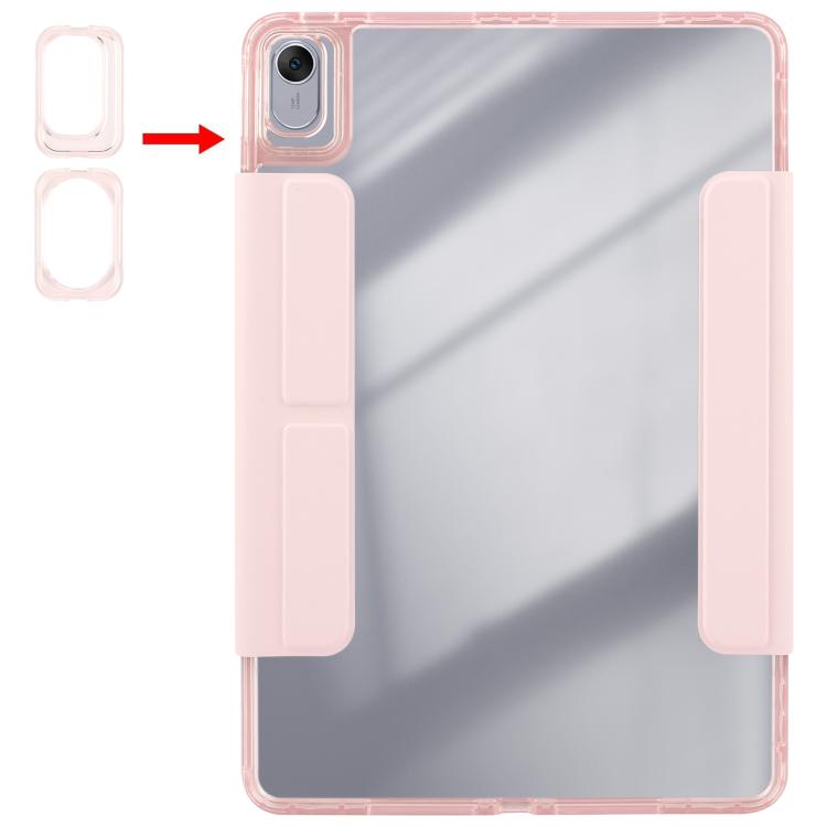 For Huawei MatePad 11.5 / Air 11.5 Magnetic Detachable Dual-Clasp Acrylic Deformation Leather Tablet Case