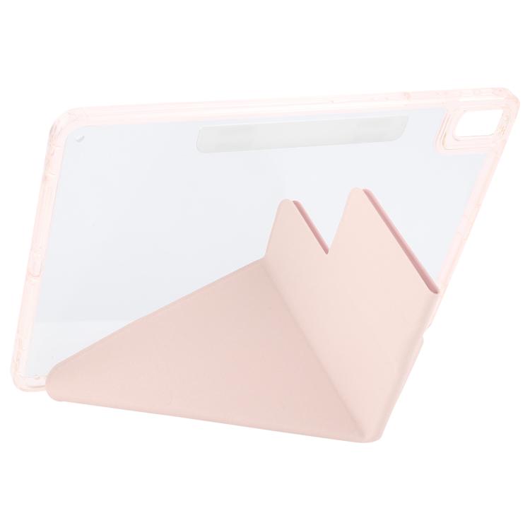 For Huawei MatePad 11.5 / Air 11.5 Magnetic Detachable Dual-Clasp Acrylic Deformation Leather Tablet Case