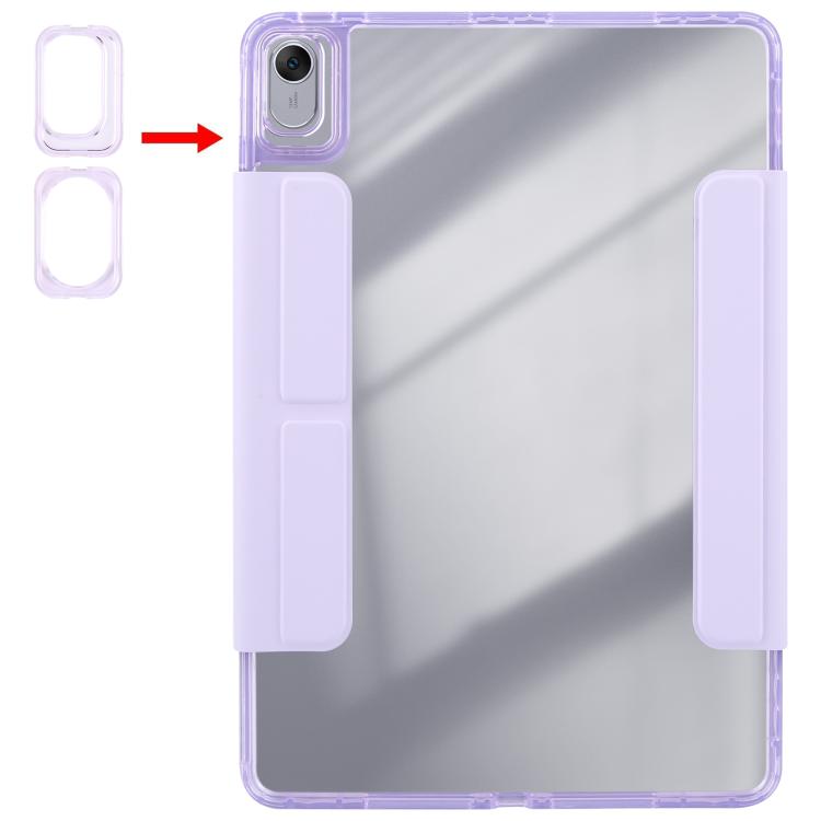 For Huawei MatePad 11.5 / Air 11.5 Magnetic Detachable Dual-Clasp Acrylic Deformation Leather Tablet Case